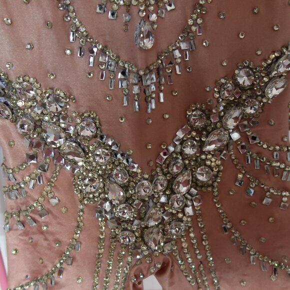 💎 Nude Rhinestone Bodysuit – Ultimate Showstopper 💎 - Picture 5 of 8